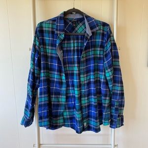 Lands End flannel